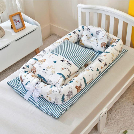 Anti-pressure New-born Foldable Portable Bed