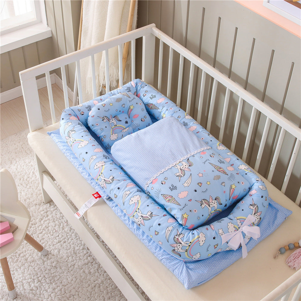 Anti-pressure New-born Foldable Portable Bed