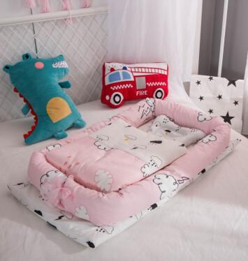 Anti-pressure New-born Foldable Portable Bed