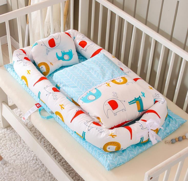 Anti-pressure New-born Foldable Portable Bed