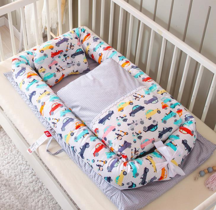 Anti-pressure New-born Foldable Portable Bed