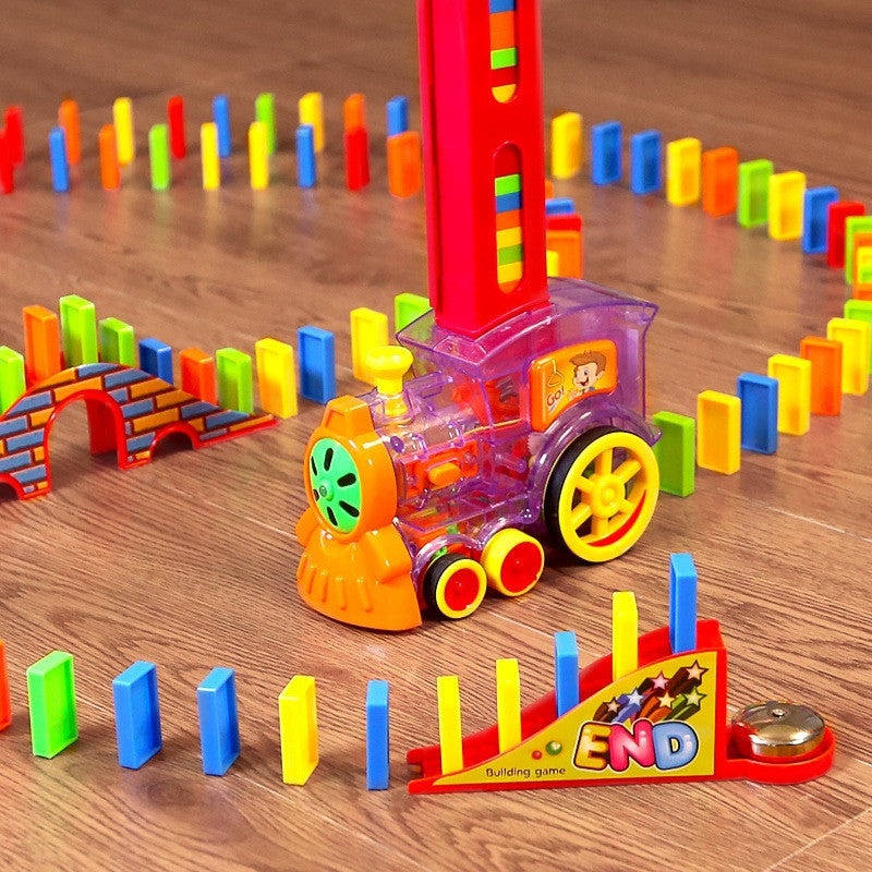 Children Toy Domino Train