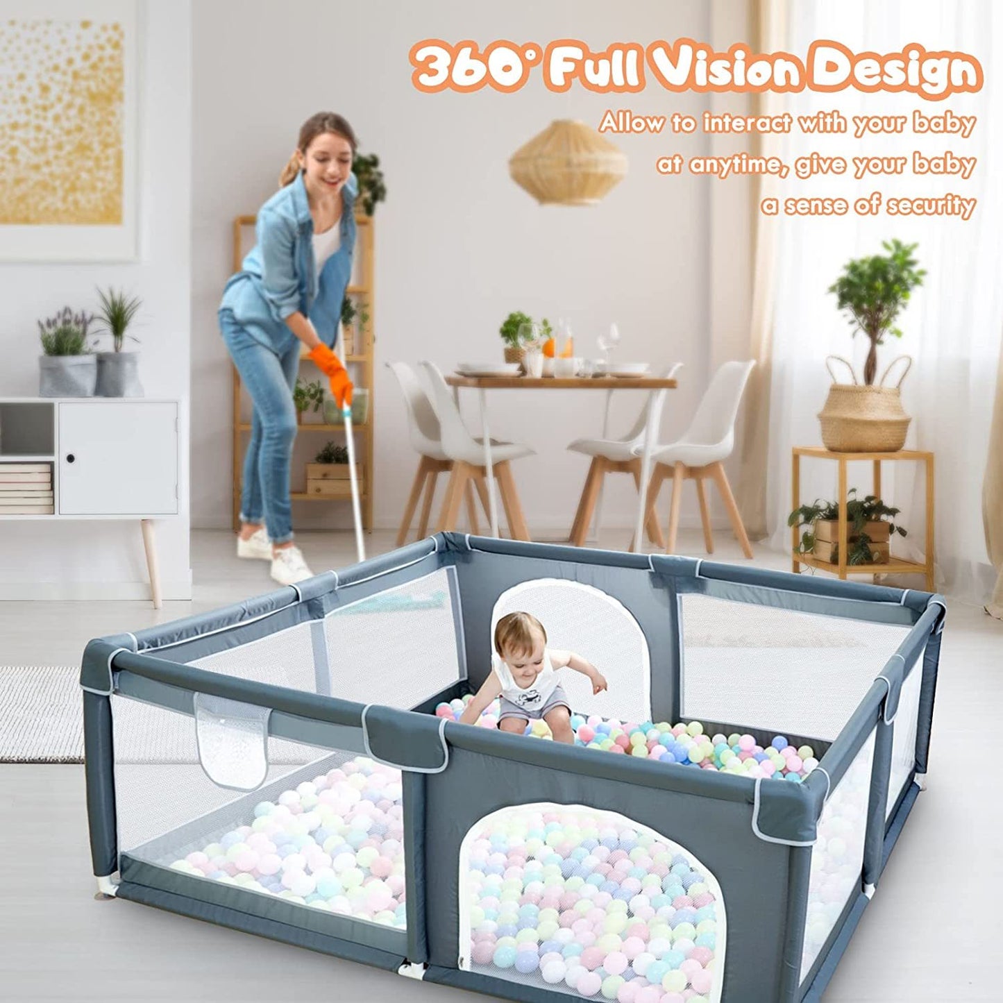 Large Baby Toy Playpen