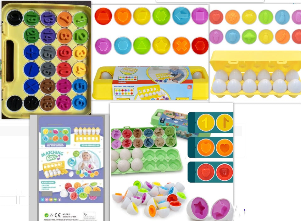 Educational Egg Toy Games For Kids