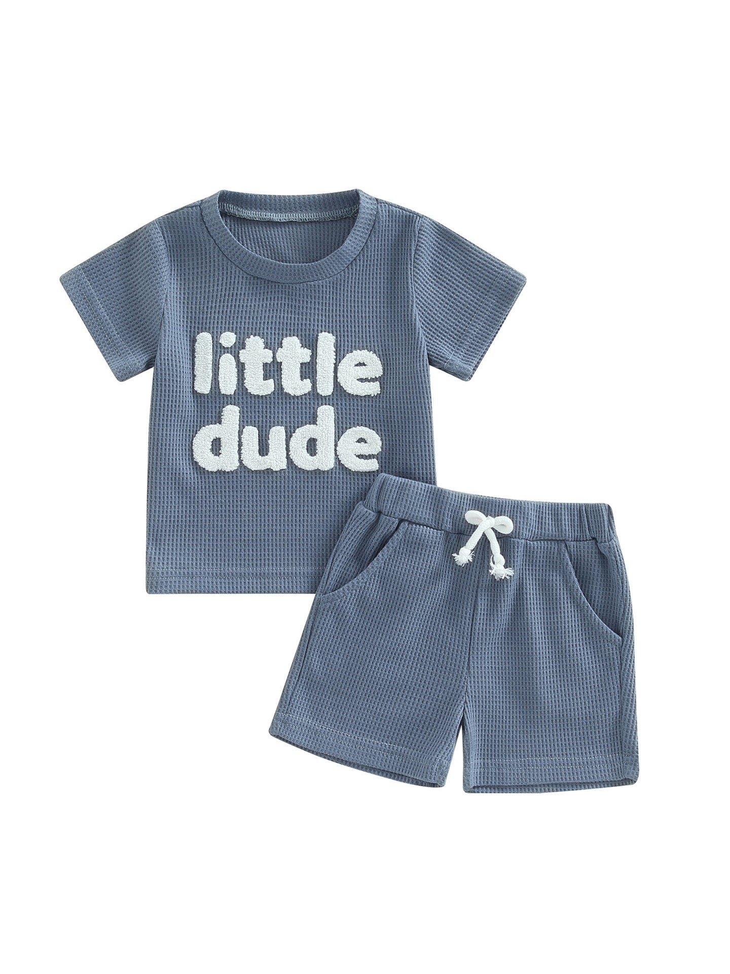 Little Dude Shirt and Shorts Set