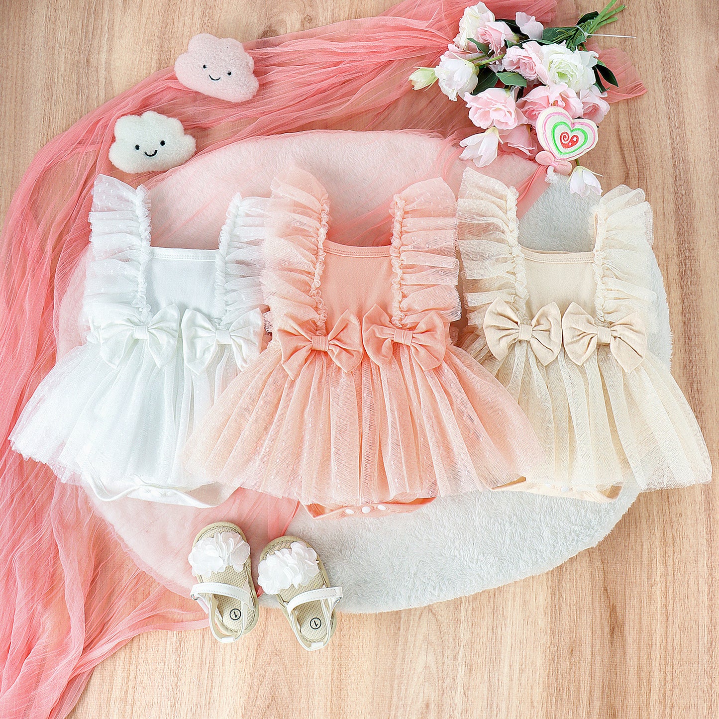 Baby Jumpsuit Princess Dress