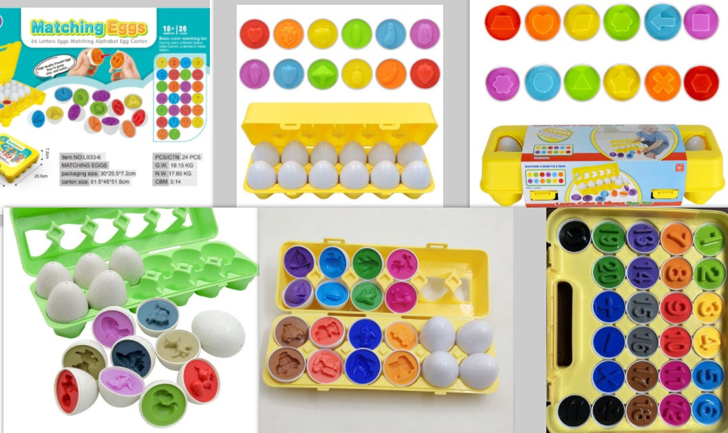 Educational Egg Toy Games For Kids