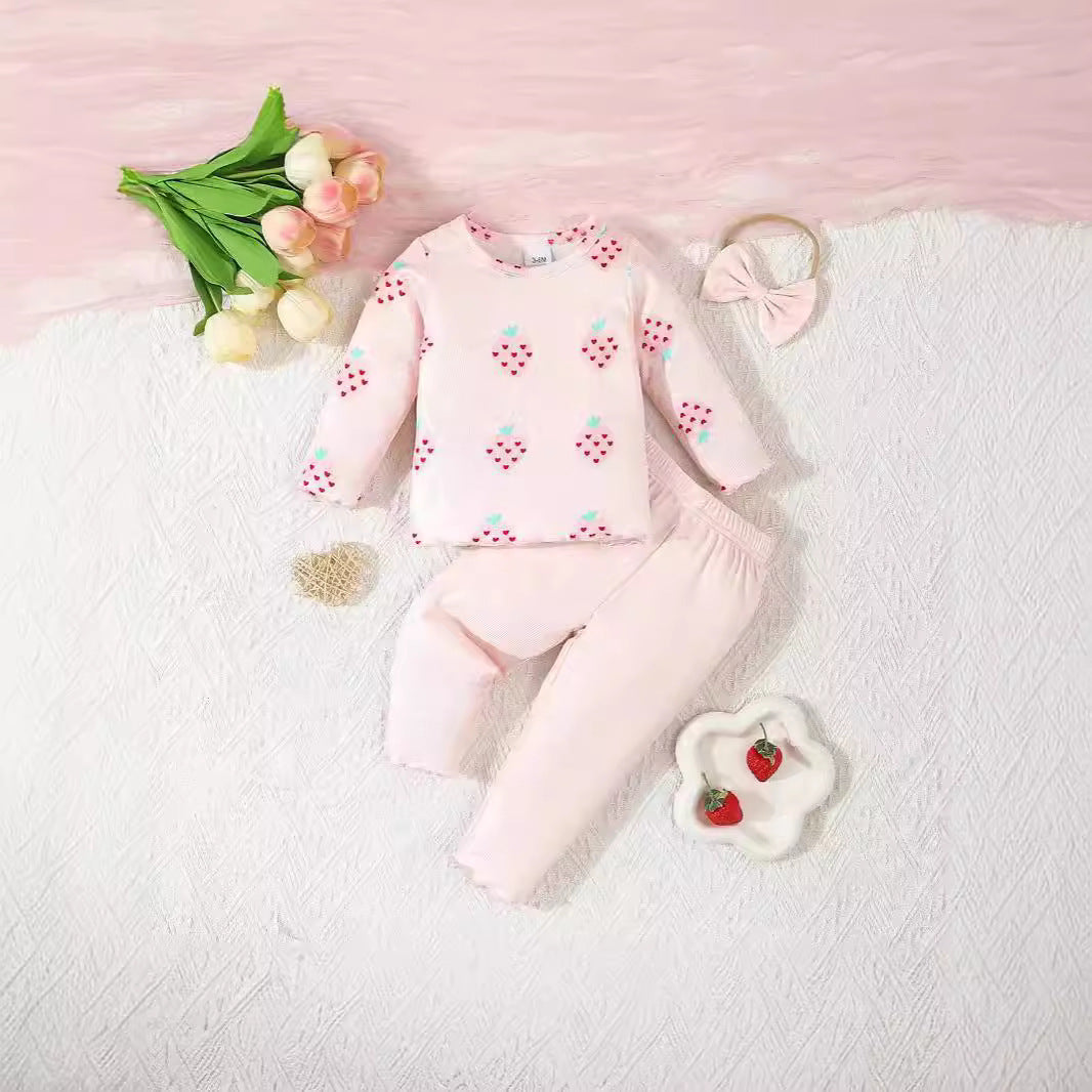 Infant Pink 3-piece Set