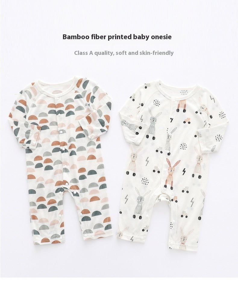 Light And Soft Bamboo Baby Jumpsuit