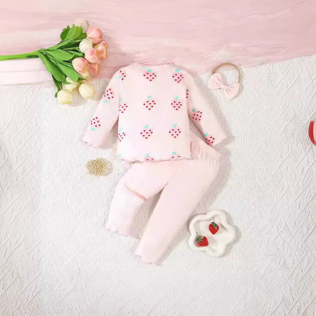 Infant Pink 3-piece Set