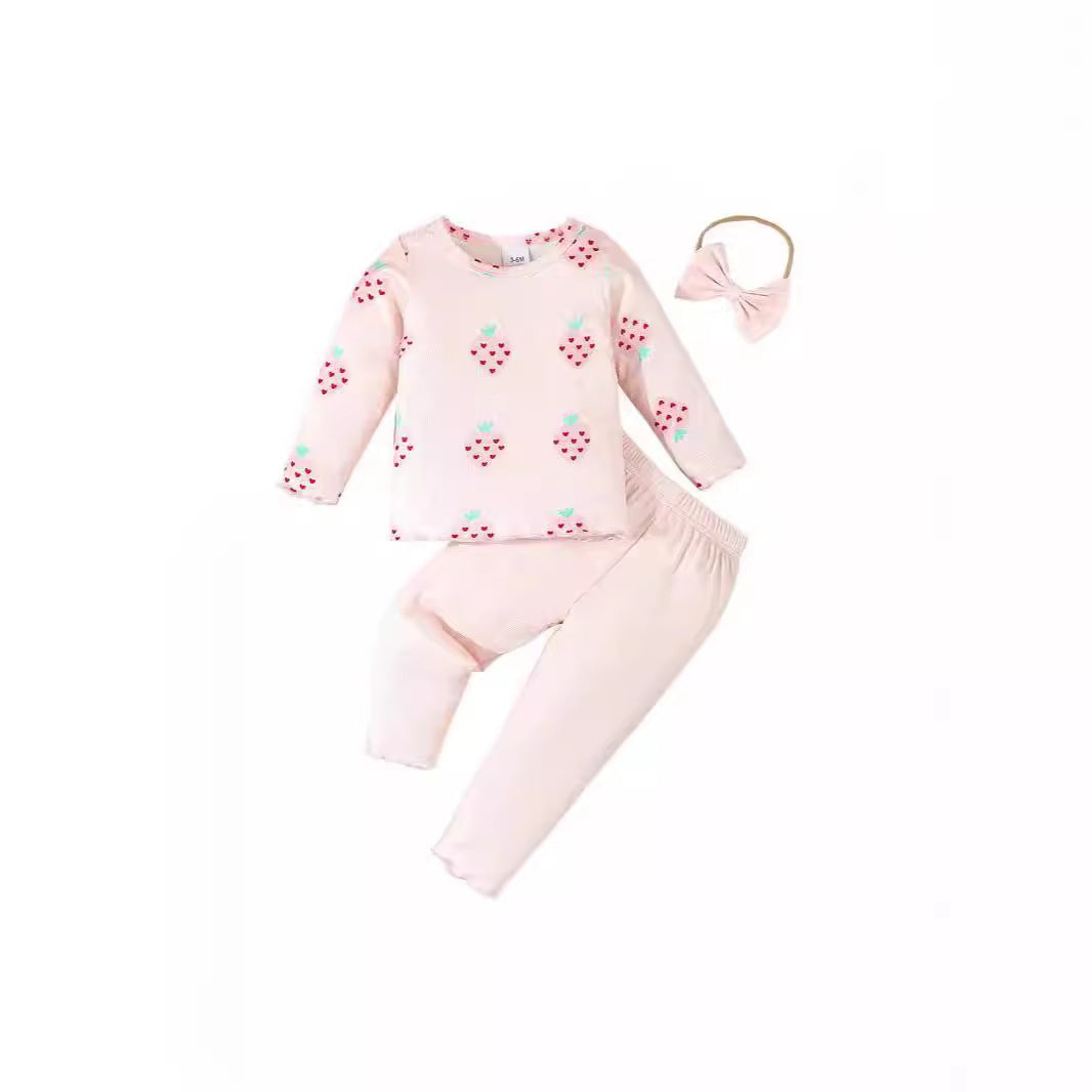 Infant Pink 3-piece Set